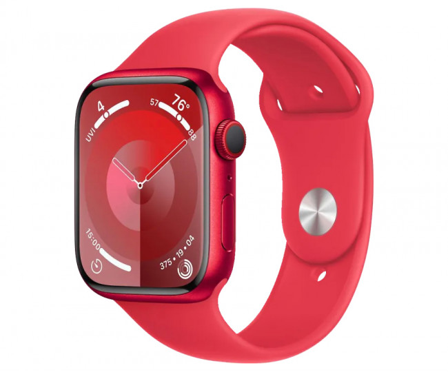 Apple Watch Series 9 GPS + Cellular 45mm Alu. Case w. PRODUCT RED S. Band - S/M (MRYE3) б/у